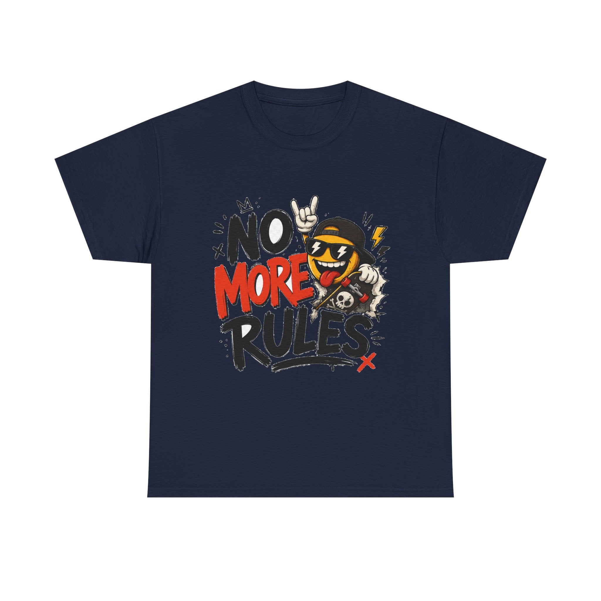 Camiseta "No more rules" | Frase divertida