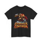 Camiseta "Batalla continua chico" | Frase divertida