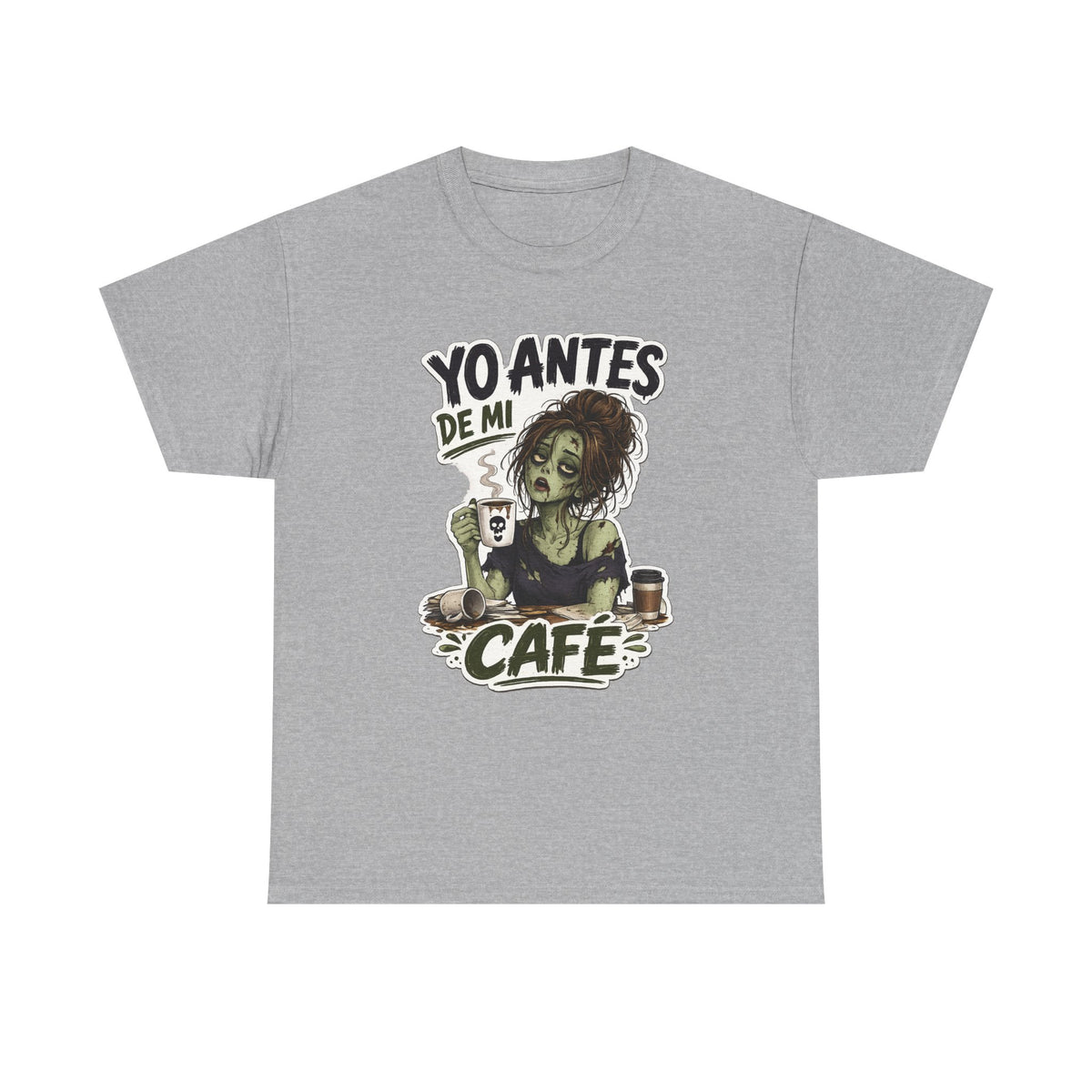 Camiseta "Antes de cafe chica" - Kameseta