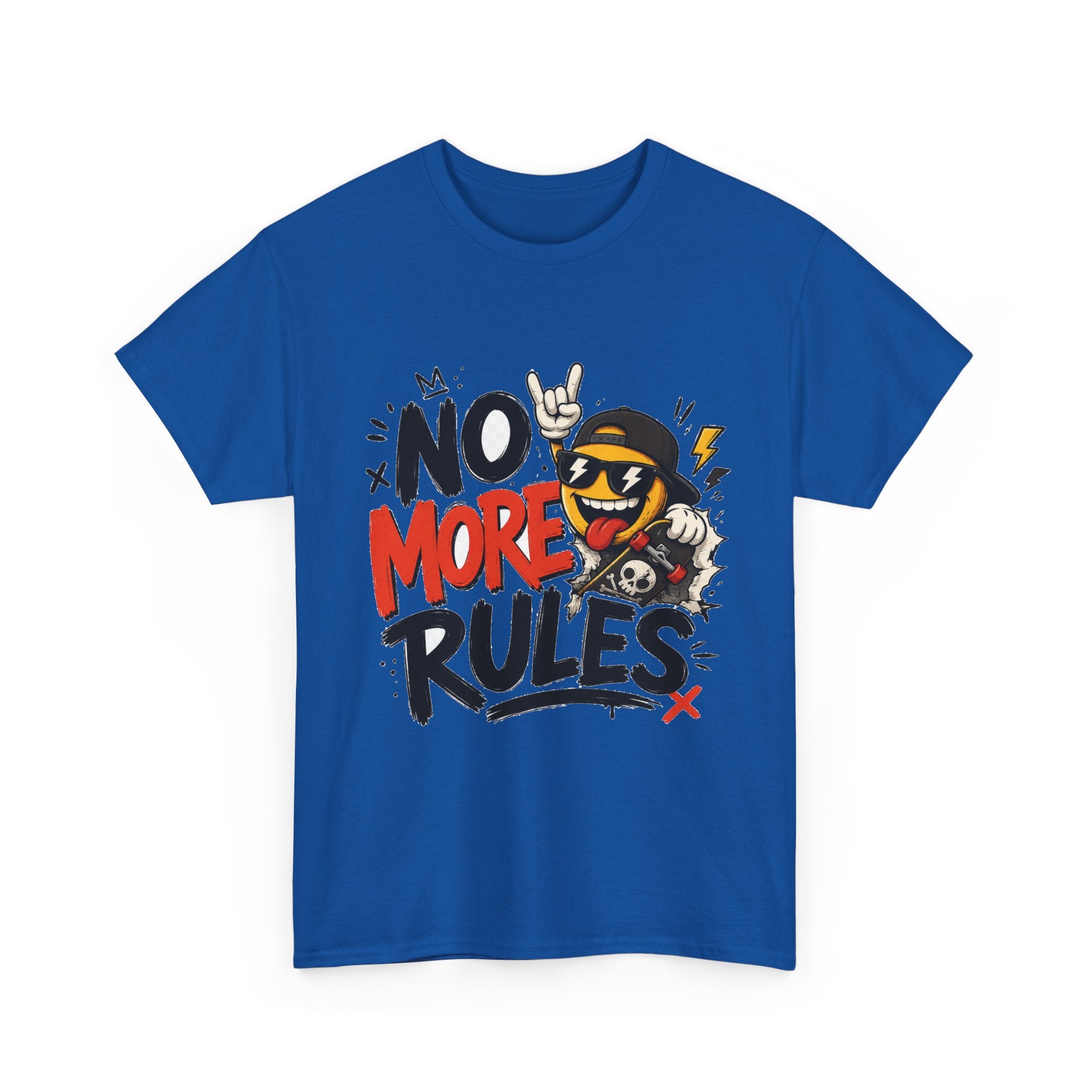 Camiseta "No more rules" | Frase divertida