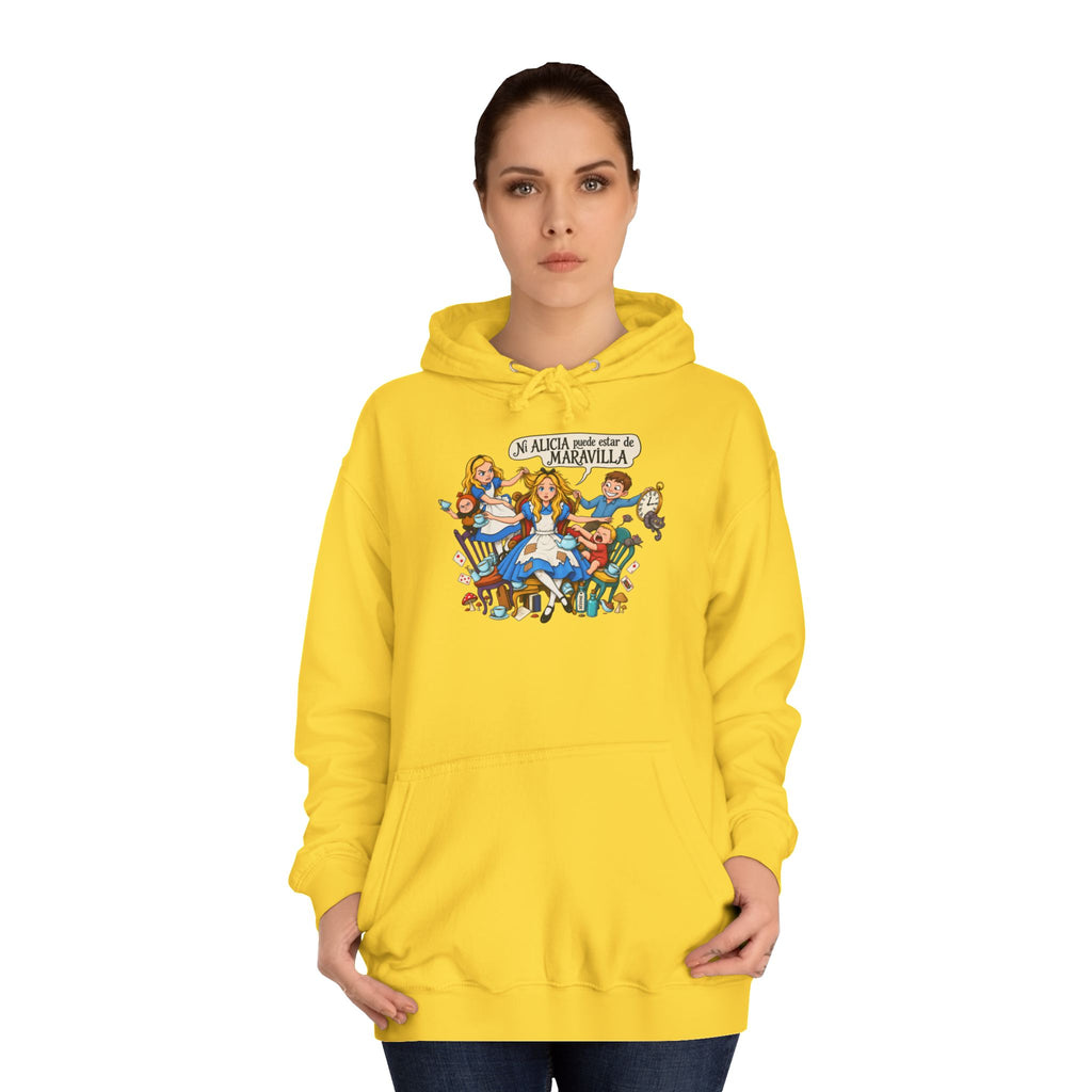 Sudadera "Alicia sin maravilla" | Humor con actitud