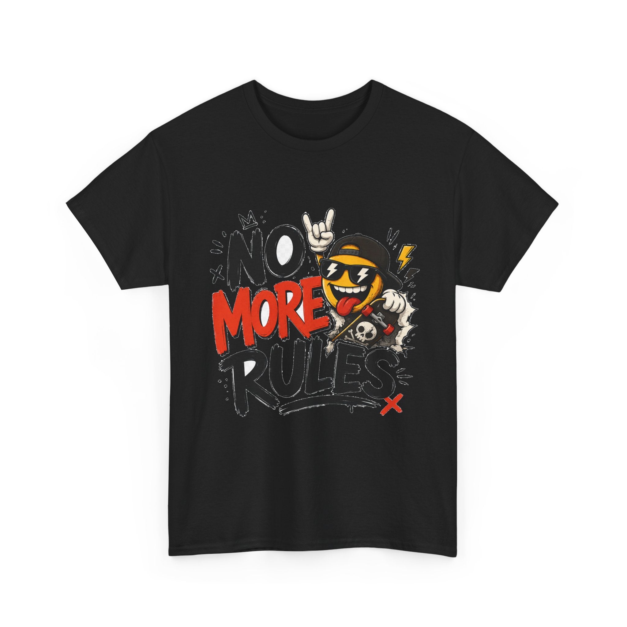 Camiseta "No more rules" | Frase divertida