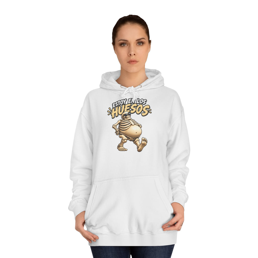 Sudadera "Estoy en los huesos anchos sfondo" | Humor con actitud