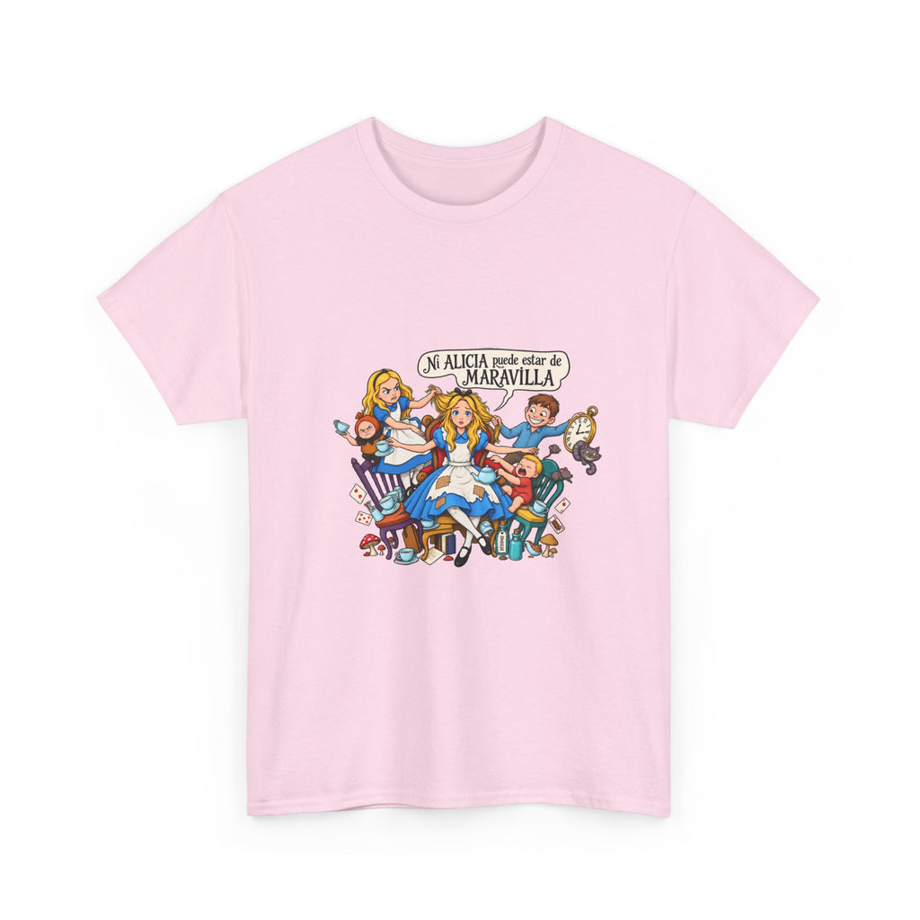 Camiseta "Alicia sin maravilla" | Frase divertida