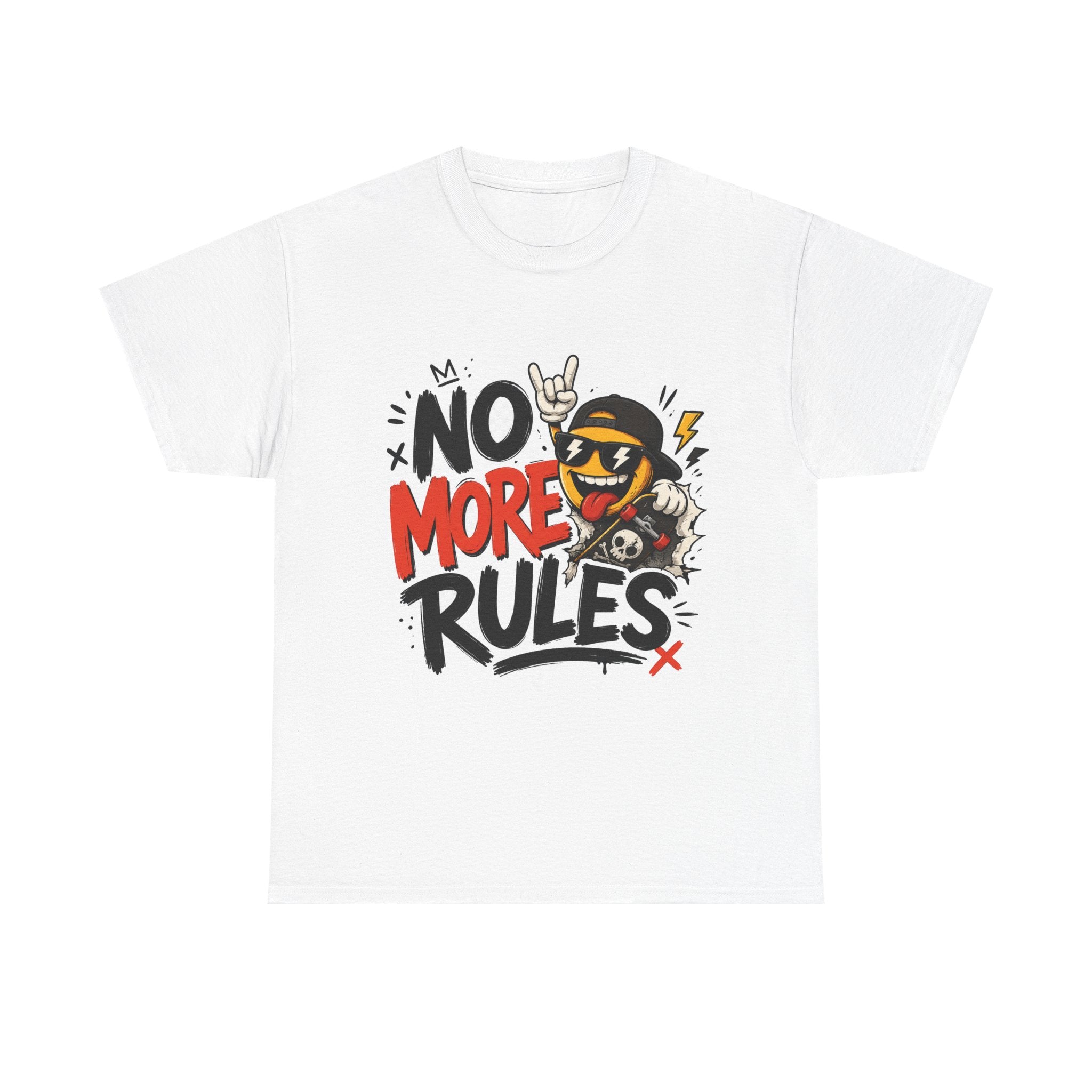 Camiseta "No more rules" | Frase divertida