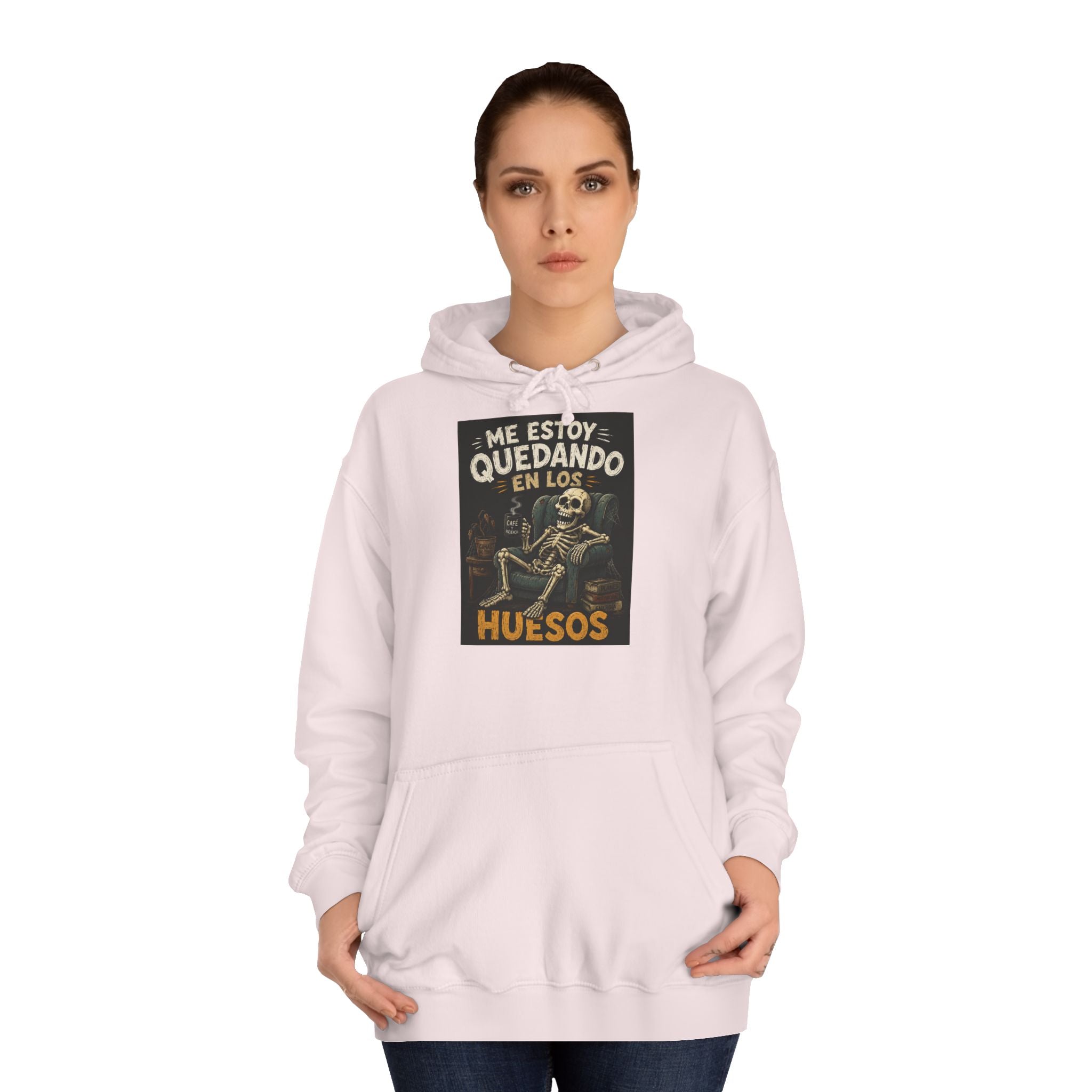 Sudadera "Me estoy quedando en los huesos" | Humor con actitud