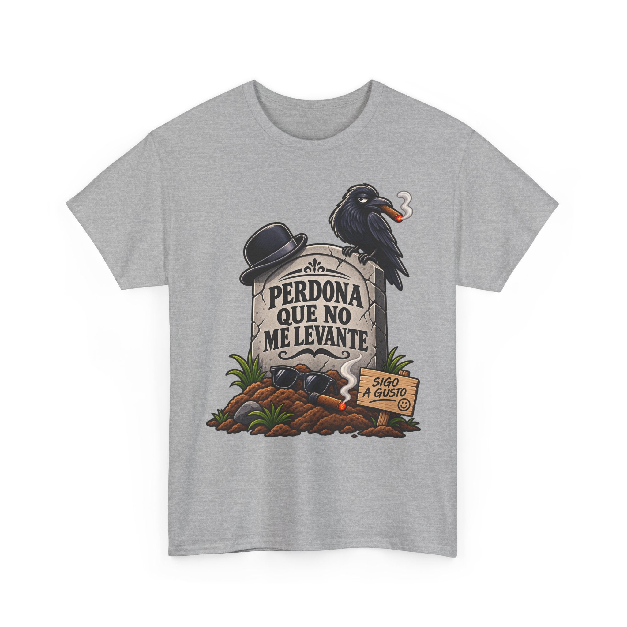 Camiseta "Perdona que no me levante" | Frase divertida