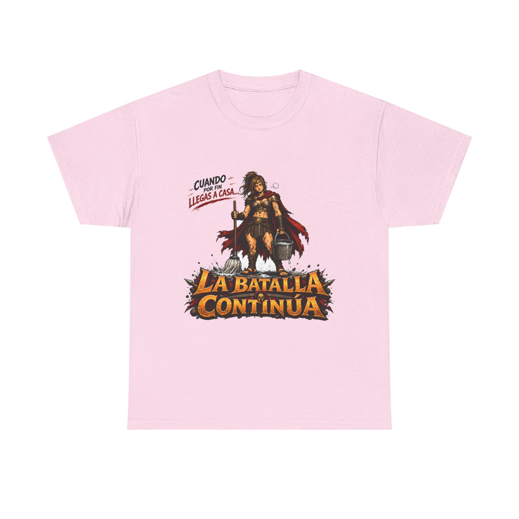 Camiseta "Batalla continua chica" | Frase divertida