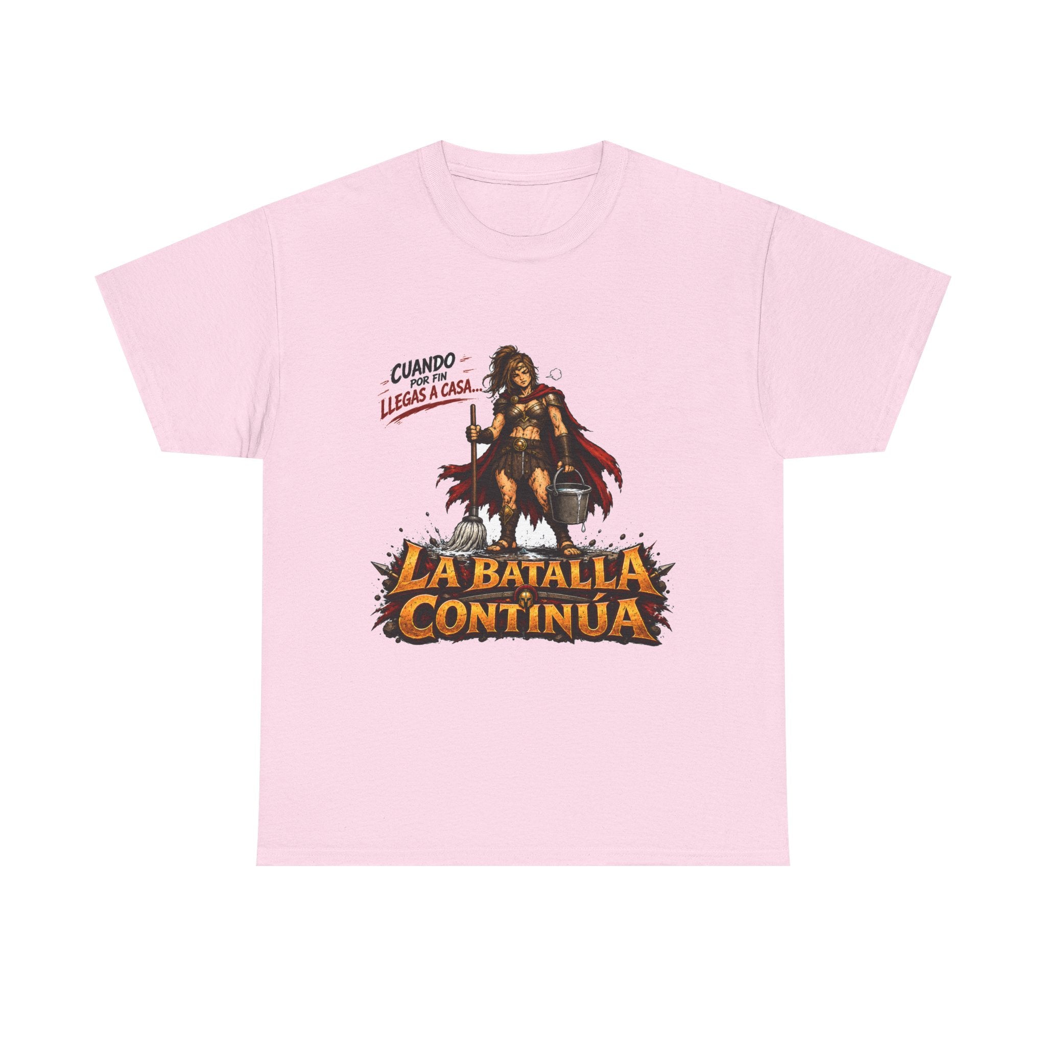 Camiseta "Batalla continua chica" | Frase divertida