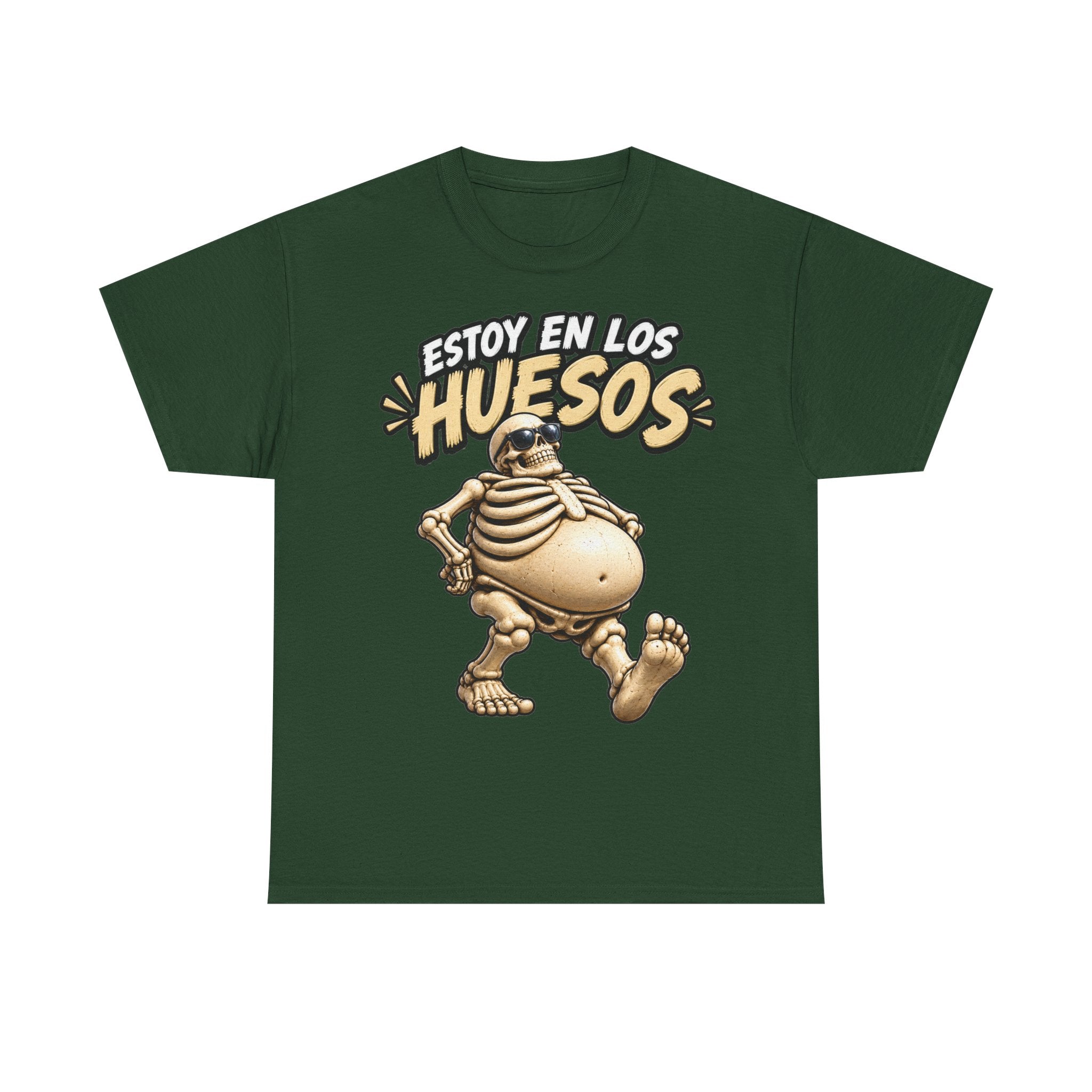 Camiseta "Estoy en los huesos anchos" | Frase divertida