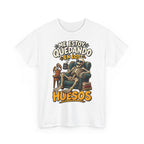 Camiseta "Quedando en los huesos sfondo" | Frase divertida