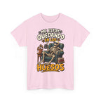 Camiseta "Quedando en los huesos sfondo" | Frase divertida