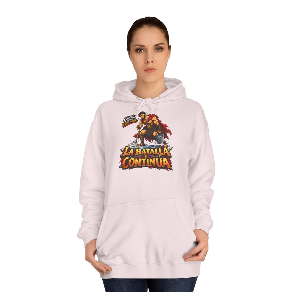 Sudadera "Batalla continua chico" | Humor con actitud
