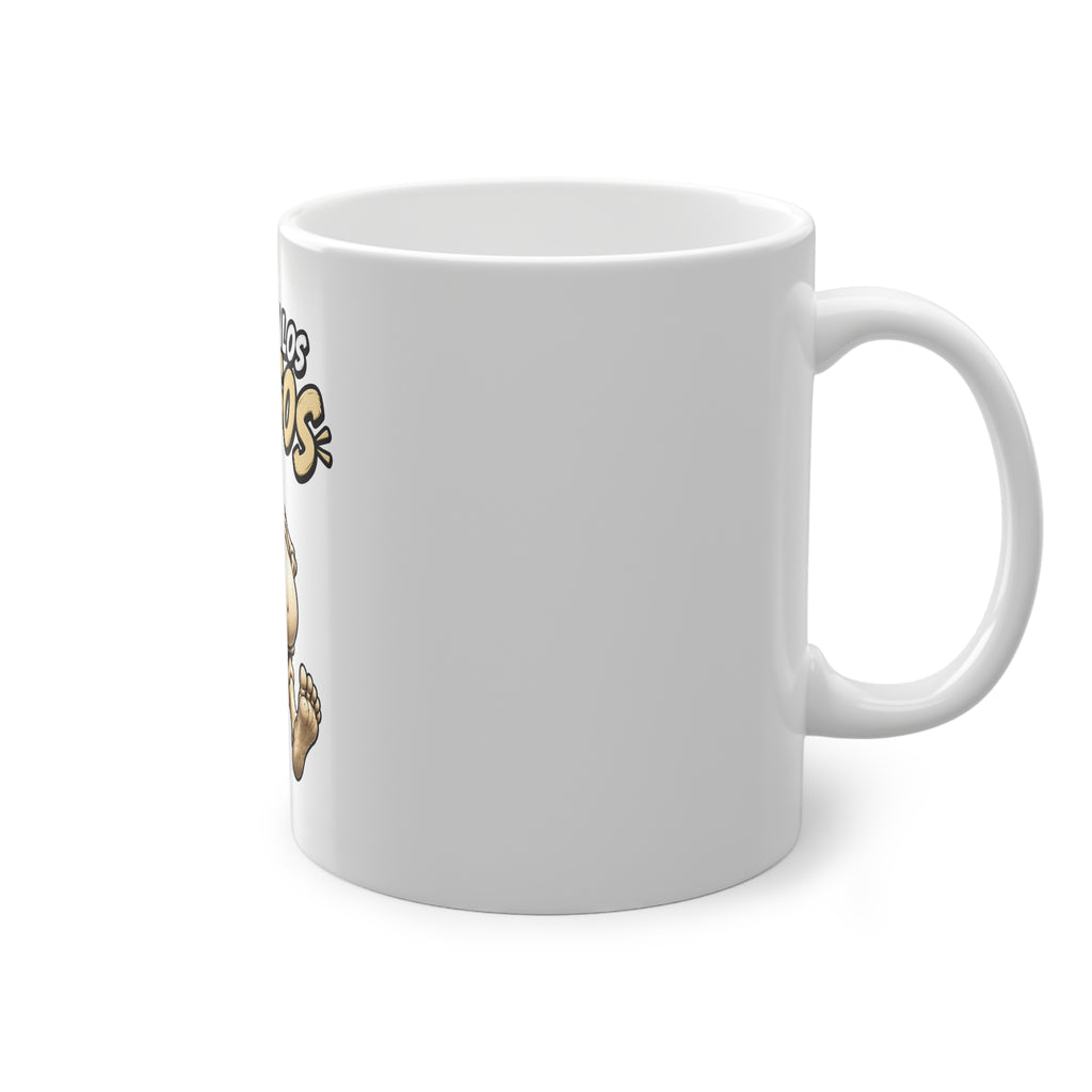 Taza "Estoy en los huesos anchos sfondo" | Regalo divertido
